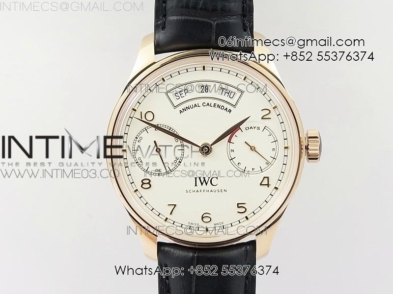 portuguese-real-pr-real-annual-calendar-iw503501-rg-azf-11-best-edition-white-dial-on-brown-leather-strap-a52850.jpg Portuguese Real PR Real Annual Calendar IW503501 RG AZF 1:1 Best Edition White Dial on Brown Leather Strap A52850 - Image 1