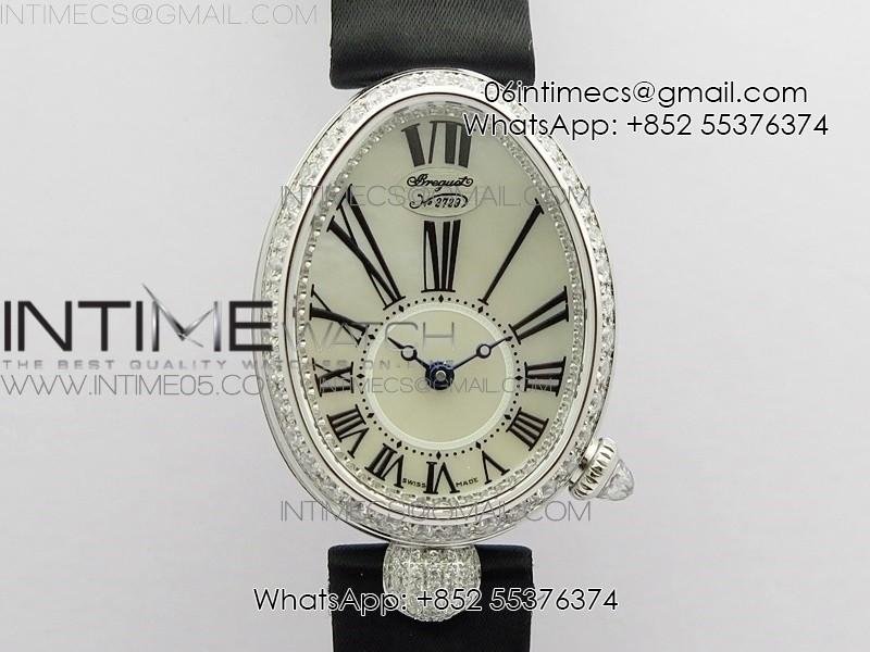 reine-de-naples-8928bb-33mm-ss-zf-1-1-best-edition-white-mop-dial-roman-markers-diamonds-bezel-on-black-fabric-strap-a537.jpg Reine de Naples 8928BB 33mm SS ZF 1:1 Best Edition White MOP Dial Roman Markers Diamonds Bezel on Black Fabric Strap A537 - Image 1