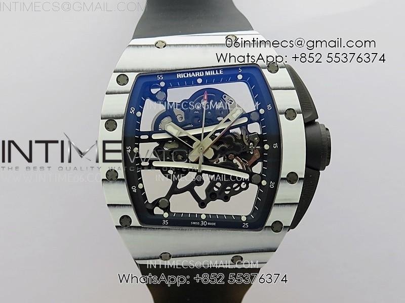 rm-61-01-yohan-blake-white-ntpt-zf-1-1-best-edition-on-black-rubber-strap-rmul2-super-clone.jpg RM 61-01 Yohan Blake White NTPT ZF 1:1 Best Edition on Black Rubber Strap RMUL2 Super Clone - Image 1