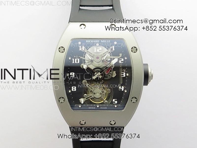 rm001-satin-polished-steel-real-pr-ysf-skeleton-dial-on-black-rubber-strap-asian-tourbillon.jpg RM001 Satin-polished steel Real PR YSF Skeleton Dial on black Rubber Strap Asian Tourbillon - Image 1
