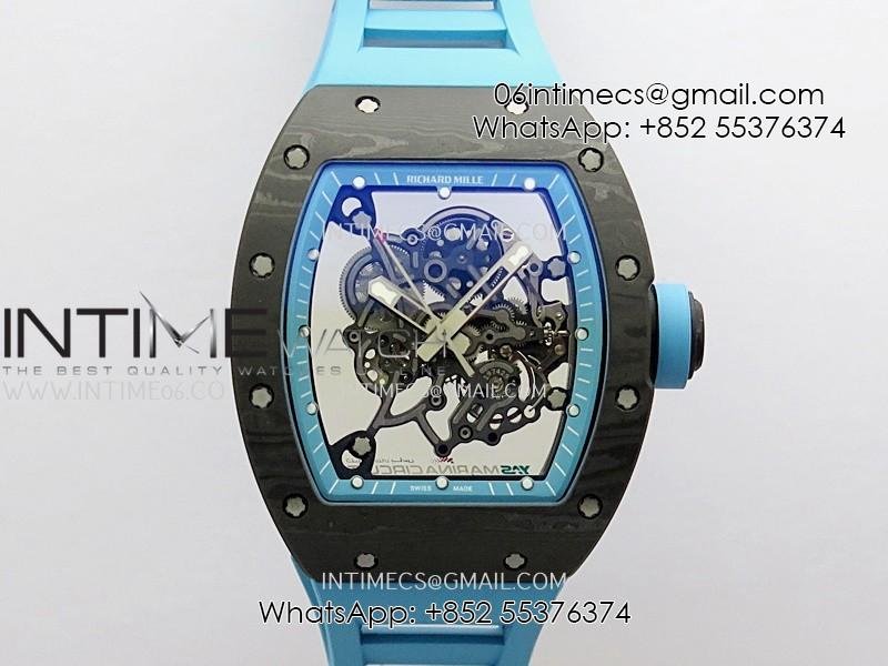 rm055-blue-inner-bezel-blue-crown-ntpt-zf-11-best-edition-on-blue-rubber-strap-rmul2-super-clone-v2.jpg RM055 Blue Inner Bezel Blue Crown NTPT ZF 1:1 Best Edition On Blue Rubber Strap RMUL2 Super Clone V2 - Image 1