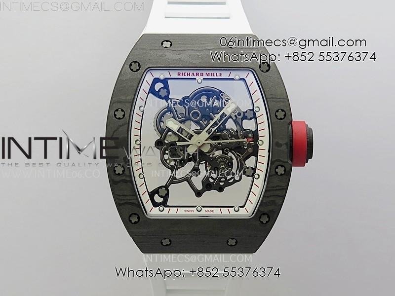 rm055-ntpt-apsf-1-1-best-edition-white-inner-bezel-black-crown-on-white-rubber-strap-rmul2-super-clone.jpg RM055 NTPT APSF 1:1 Best Edition White Inner Bezel Black Crown On White Rubber Strap RMUL2 Super Clone - Image 1