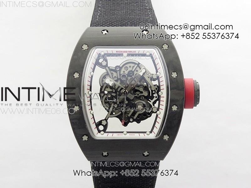 rm055-real-forged-carbon-case-kuf-best-edition-red-crown-on-black-nyloyn-strap-miyota8215.jpg RM055 Real Forged Carbon Case KUF Best Edition Red Crown on Black Nyloyn Strap MIYOTA8215 - Image 1