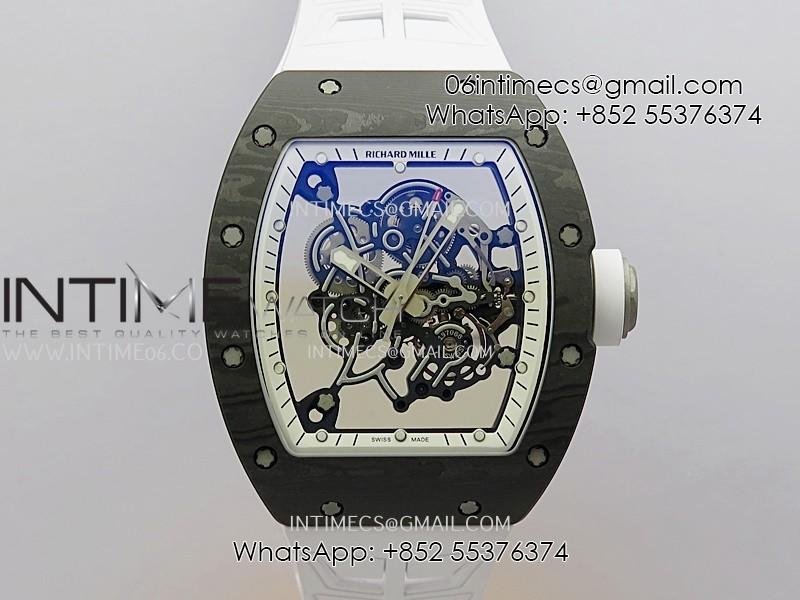 rm055-white-inner-bezel-white-crown-ntptti-zf-11-best-edition-on-white-shark-rubber-strap-rmul2-super-clone.jpg RM055 White Inner Bezel White Crown NTPT/Ti ZF 1:1 Best Edition On White Shark Rubber Strap RMUL2 Super Clone - Image 1