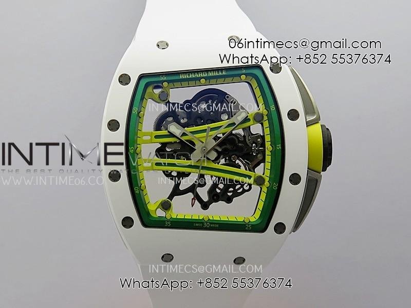 rm061-white-ceramic-zf-11-best-edition-on-white-rubber-strap-rmul2-super-clone.jpg RM061 White Ceramic ZF 1:1 Best Edition on White Rubber Strap RMUL2 Super Clone - Image 1