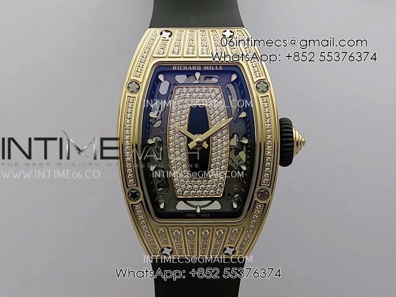 rm07-paved-diamonds-bezel-rg-zf-best-edition-diamonds-skeleton-dial-on-black-rubber-strap-asian-crma2-clone.jpg RM07 Paved Diamonds Bezel RG ZF Best Edition Diamonds Skeleton Dial On Black Rubber Strap Asian CRMA2 Clone - Image 1