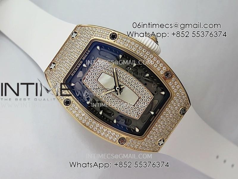 rm07-paved-snowflake-cut-diamonds-rg-zf-best-edition-white-mop-diamond-skeleton-dial-on-white-rubber-strap-asian-crma2-clone.jpg RM07 Paved Snowflake Cut Diamonds RG ZF Best Edition White MOP Diamond Skeleton Dial On White Rubber Strap Asian CRMA2 Clone - Image 1