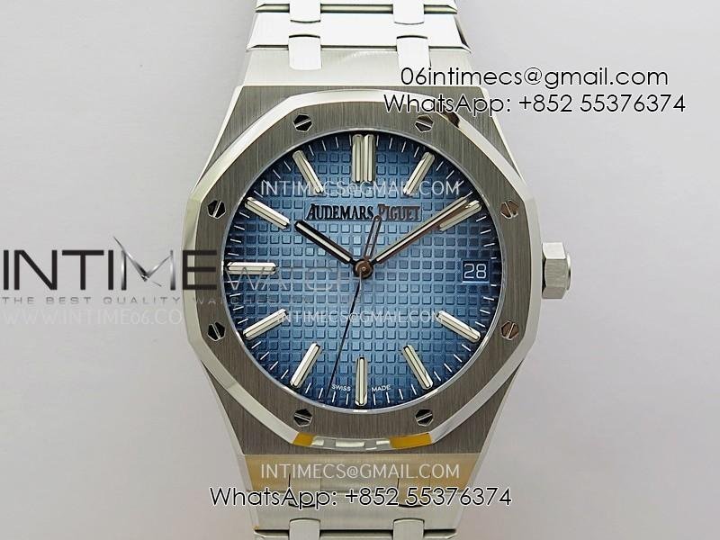 royal-oak-41mm-15510-ss-zf-11-best-edition-blue-ombre-textured-dial-on-ss-bracelet-a4302.jpg Royal Oak 41mm 15510 SS ZF 1:1 Best Edition Blue Ombre Textured Dial On SS Bracelet A4302 - Image 1
