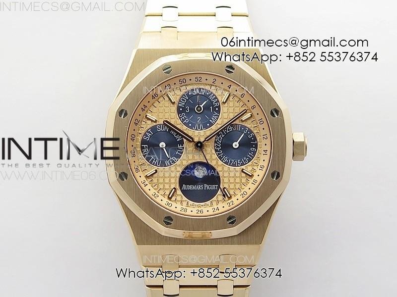 Royal Oak 41mm Complicated 26574 RG APSF1:1 Best Edition RG Dial on RG Bracelet A5134