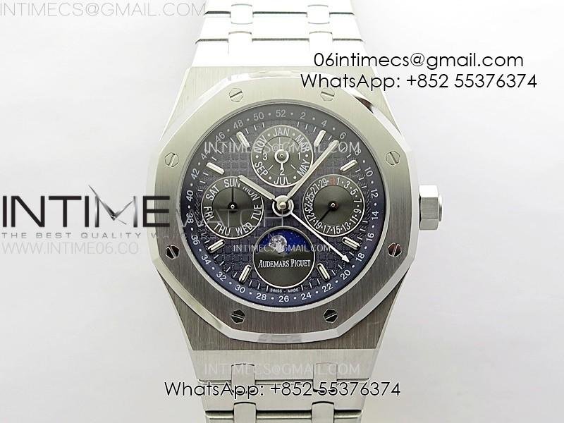 royal-oak-41mm-complicated-26574-ss-bbs-best-edition-dark-blue-dial-on-ss-bracelet-a5134.jpg Royal Oak 41mm Complicated 26574 SS BBS Best Edition Dark Blue Dial on SS Bracelet A5134 - Image 1