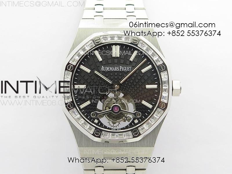 royal-oak-41mm-tourbillon-ss-t-crystal-bezel-bbs-best-edition-black-dial-on-ss-bracelet.jpg Royal Oak 41mm Tourbillon SS T Crystal Bezel BBS Best Edition Black Dial on SS Bracelet - Image 1
