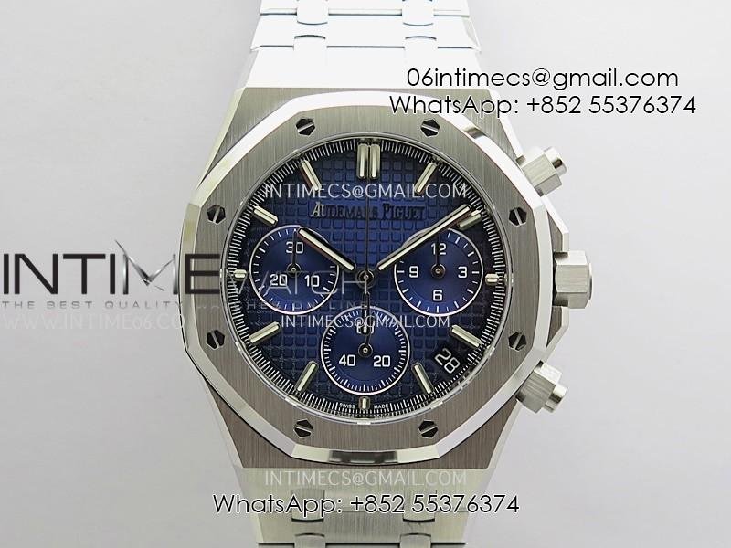 royal-oak-chrono-26240-ss-gain-weight-v2-ddf-11-best-edition-blue-ombre-dial-ss-bracelet-super-clone-dd4401-sw-dial.jpg Royal Oak Chrono 26240 SS Gain Weight V2 DDF 1:1 Best Edition Blue Ombre Dial SS Bracelet Super Clone DD4401 (SW Dial) - Image 1