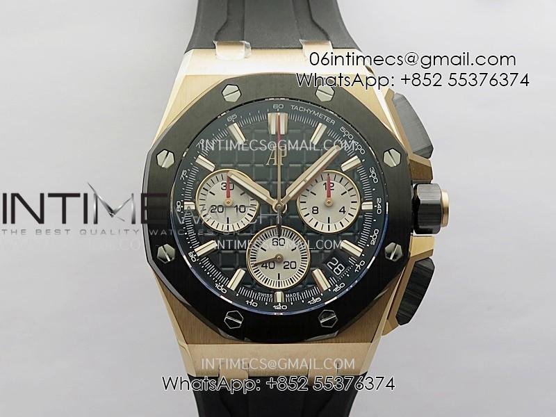 royal-oak-offshore-43mm-26420so-rg-apsf-11-best-edition-black-dial-on-black-rubber-strap-sa4401-super-clone.jpg Royal Oak Offshore 43mm 26420SO RG APSF 1:1 Best Edition Black Dial On Black Rubber Strap SA4401 Super Clone - Image 1