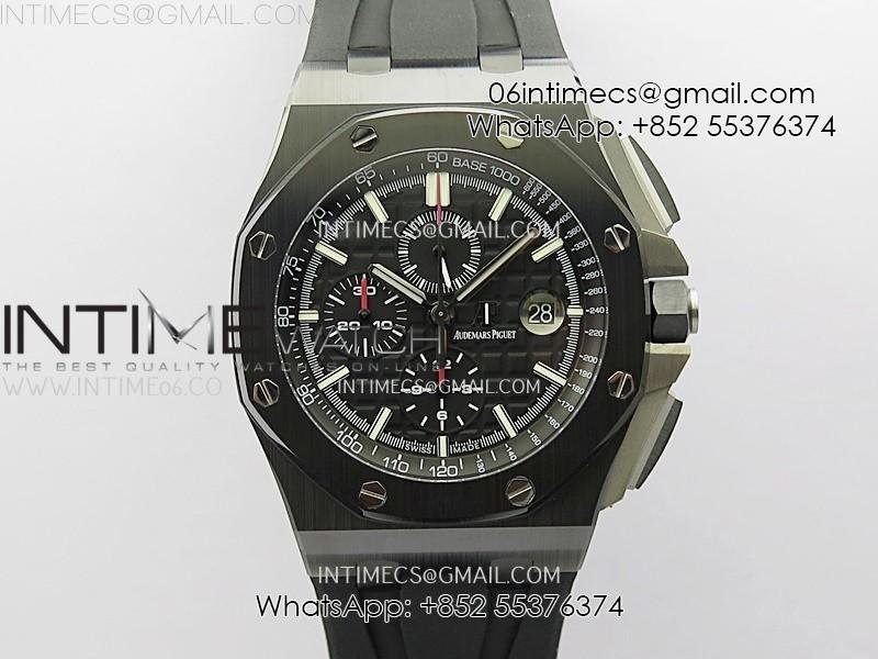 royal-oak-offshore-44mm-black-ceramic-tkf-1-1-best-edition-black-dial-on-black-rubber-strap-a3126.jpg Royal Oak Offshore 44mm Black Ceramic TKF 1:1 Best Edition Black Dial on Black Rubber Strap A3126 - Image 1