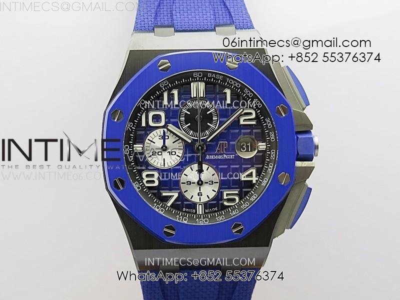 royal-oak-offshore-44mm-black-ceramic-tkf-1-1-best-edition-blue-dial-on-blue-rubber-strap-a3126.jpg Royal Oak Offshore 44mm Black Ceramic TKF 1:1 Best Edition Blue Dial on Blue Rubber Strap A3126 - Image 1
