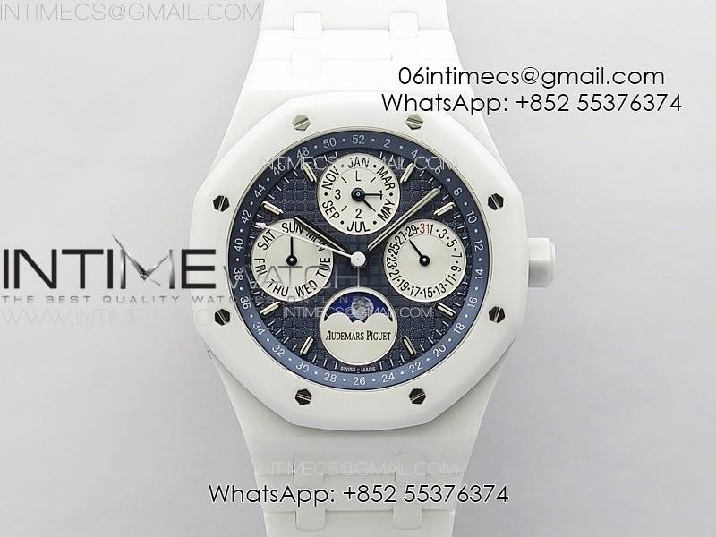 royal-oak-perpetual-calendar-26579cb-white-ceramic-apsf-best-edition-on-white-ceramic-bracelet-a5134-v4.jpg Royal Oak Perpetual Calendar 26579CB White Ceramic APSF Best Edition on White Ceramic Bracelet A5134 V4 - Image 1