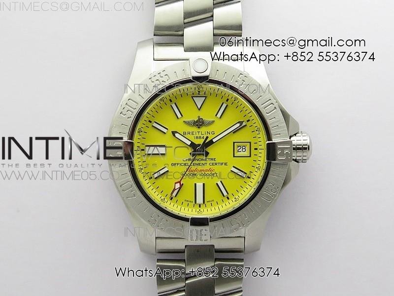 seawolf-45mm-ss-b50-1-1-best-edition-superlumed-yellow-dial-stick-markers-on-ss-bracelet-a2824super-thick-crystal.jpg Seawolf 45mm SS B50 1:1 Best Edition SuperLumed Yellow Dial Stick Markers on SS Bracelet A2824(Super Thick Crystal) - Image 1