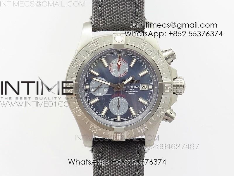 Skyland Avenger Titanium 1:1 Best Edition Blue MOP Dial A7750