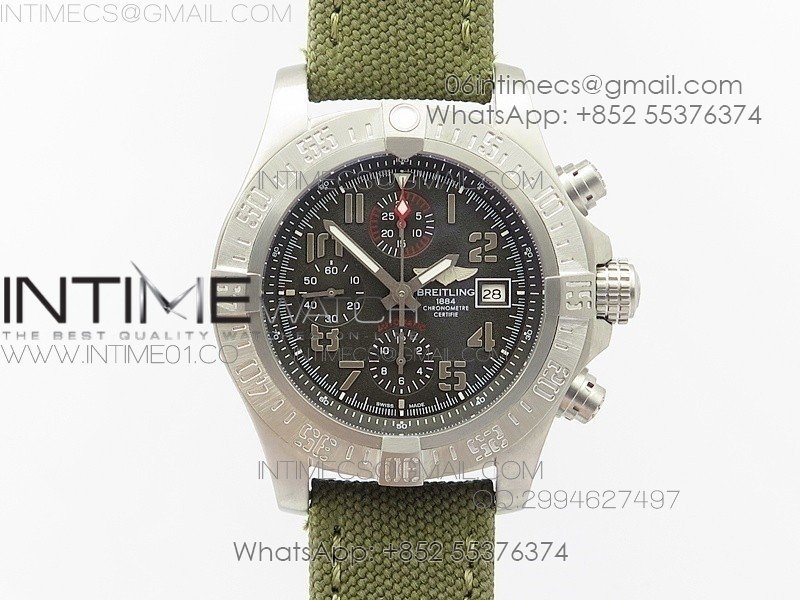 Skyland Avenger Titanium 1:1 Best Edition Gray Numeral Dial A7750