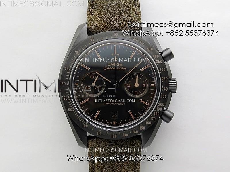 speedmaster-dark-side-of-the-moon-real-ceramic-n1f-1-1-best-edition-black-dial-on-brown-leather-strap-a9300.jpg Speedmaster "Dark Side of The Moon" Real Ceramic N1F 1:1 Best Edition Black Dial on Brown Leather Strap A9300 - Image 1