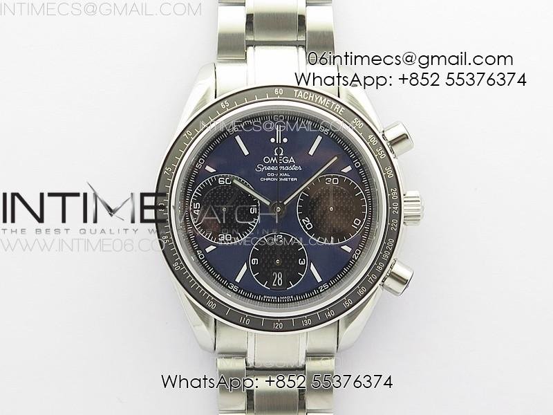 speedmaster-ss-hrf-1-1-best-edition-blue-dial-black-subdial-on-ss-bracelet-a7750.jpg Speedmaster SS HRF 1:1 Best Edition Blue Dial Black Subdial on SS Bracelet A7750 - Image 1