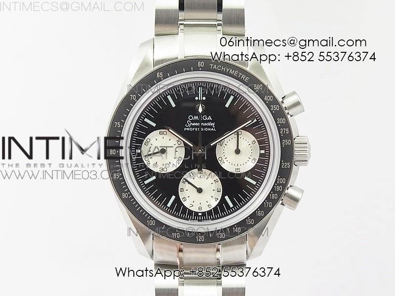 speedmaster-ss-speedy-tuesday-omf-best-edition-black-dial-on-ss-bracelet-manual-winding-chrono-movement.jpg Speedmaster SS “Speedy Tuesday” OMF Best Edition Black Dial on SS Bracelet Manual Winding Chrono Movement - Image 1