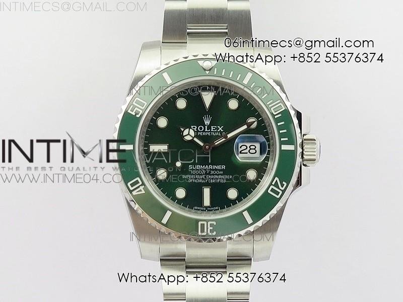 submariner-116610-lv-green-ceramic-904l-nail-marker-1-1-best-edition-on-ss-bracelet-a3135.jpg Submariner 116610 LV Green Ceramic 904L Nail Marker 1:1 Best Edition on SS Bracelet A3135 - Image 1