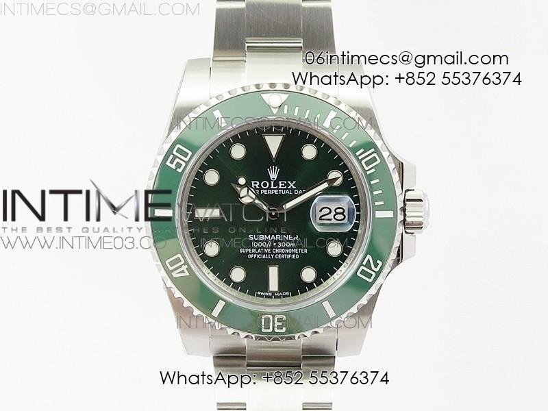 submariner-116610-lv-green-ceramic-vrf-max-904l-1-1-best-edition-on-ss-bracelet-vr3135.jpg Submariner 116610 LV Green Ceramic VRF Max 904L 1:1 Best Edition on SS Bracelet VR3135 - Image 1