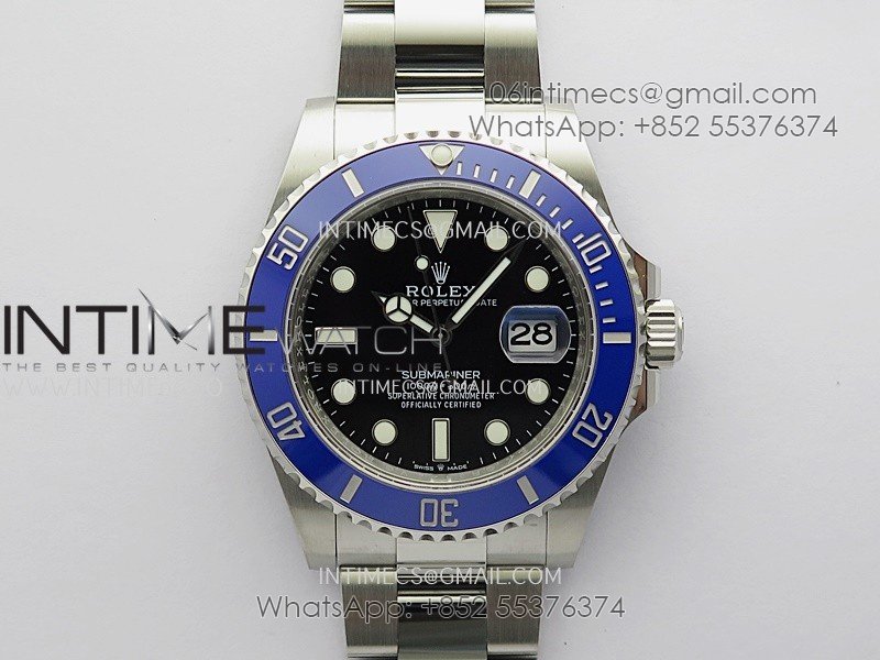 Submariner 126619 LB 904L Steel THBF 1:1 Best Edition Black Dial On 904L Steel Bracelet SH3235