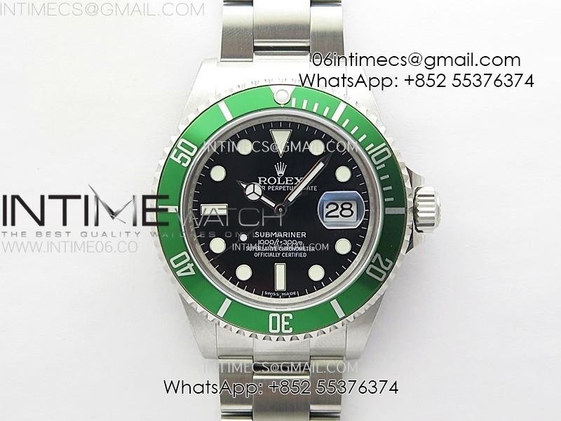 submariner-16610-lv-904l-steel-arf-1-1-best-edition-on-ss-bracelet-sh3135-v2.jpg Submariner 16610 LV 904L Steel ARF 1:1 Best Edition on SS Bracelet SH3135 V2 - Image 1
