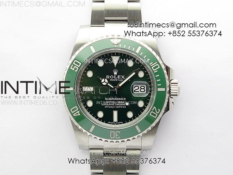 submariner-40mm-116610-lv-green-ceramic-904l-steel-arf-1-1-best-edition-green-dial-on-904l-ss-bracelet-vr3135.jpg Submariner 40mm 116610 LV Green Ceramic 904L Steel AR+F 1:1 Best Edition Green Dial On 904L SS Bracelet VR3135 - Image 1