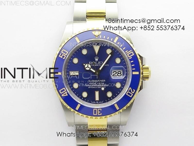 submariner-41mm-126613-lb-ss-yg-3ef-1-1-best-edition-blue-dial-on-ss-yg-bracelet-vr3235.jpg Submariner 41mm 126613 LB SS/YG 3EF 1:1 Best Edition Blue Dial on SS/YG Bracelet VR3235 - Image 1