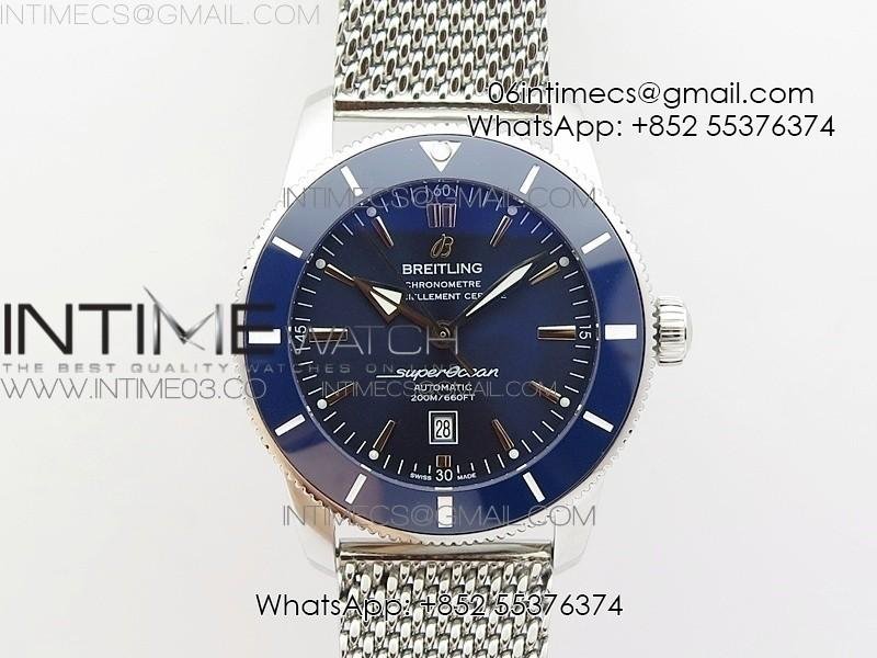 super-ocean-heritage-blue-ceramic-bezel-ss-blue-dial-on-ss-bracelet-a2824.jpg Super Ocean Heritage Blue Ceramic Bezel SS Blue Dial on SS Bracelet A2824 - Image 1