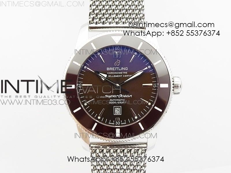 super-ocean-heritage-brown-ceramic-bezel-ss-brown-dial-on-ss-bracelet-a2824.jpg Super Ocean Heritage Brown Ceramic Bezel SS Brown Dial on SS Bracelet A2824 - Image 1