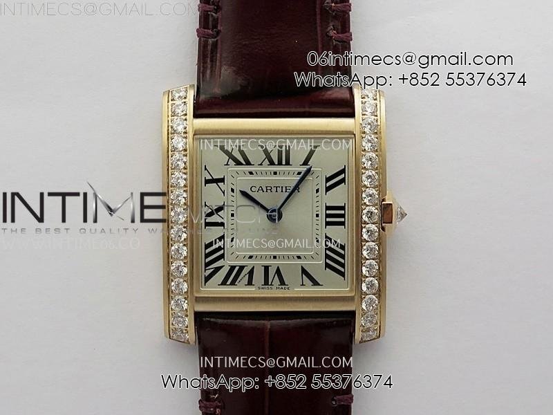 tank-francaise-ladies-27mm-diamond-bezel-rg-8848f-1-1-best-edition-silver-dial-on-red-leather-strap-ronda-quartz-v2.jpg Tank Francaise Ladies 27mm Diamond Bezel RG 8848F 1:1 Best Edition Silver Dial on Red Leather Strap Ronda Quartz V2 - Image 1