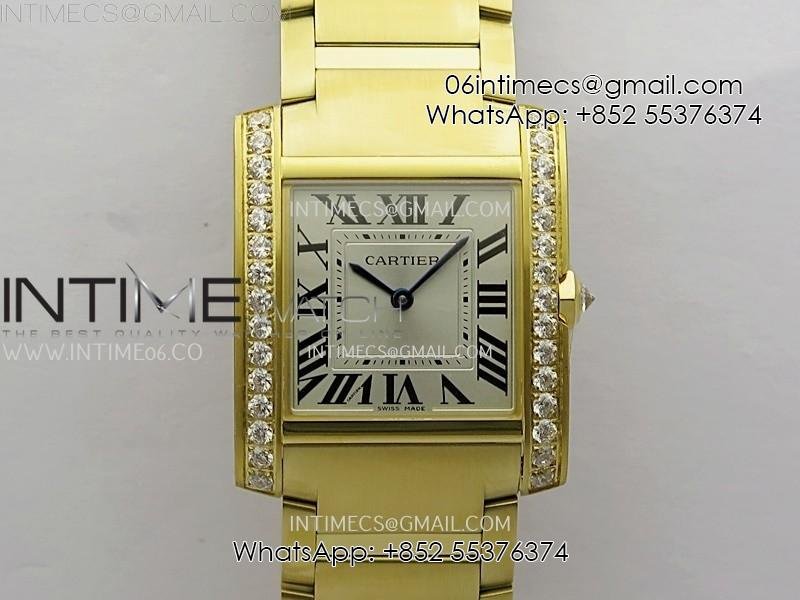 tank-francaise-ladies-27mm-diamond-bezel-yg-8848f-1-1-best-edition-silver-dial-on-yg-bracelet-ronda-quartz-v2.jpg Tank Francaise Ladies 27mm Diamond Bezel YG 8848F 1:1 Best Edition Silver Dial on YG Bracelet Ronda Quartz V2 - Image 1