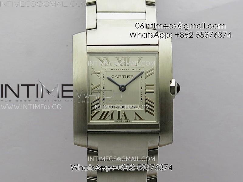 tank-francaise-ladies-27mm-ss-8848f-1-1-best-edition-silver-dial-on-ss-bracelet-ronda-quartz-v2.jpg Tank Francaise Ladies 27mm SS 8848F 1:1 Best Edition Silver Dial on SS Bracelet Ronda Quartz V2 - Image 1