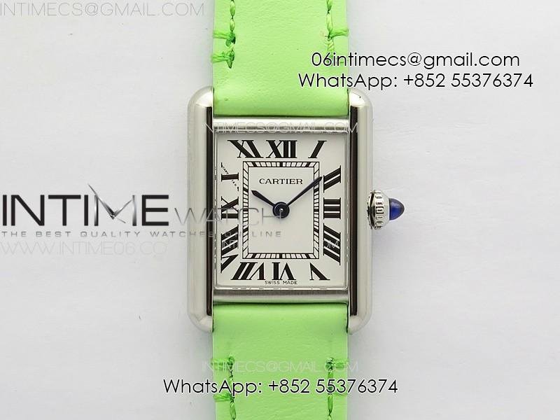 tank-louis-ladies-22mm-ss-8848f-1-1-best-edition-white-dial-on-green-leather-strap-ronda-quartz.jpg Tank Louis Ladies 22mm SS 8848F 1:1 Best Edition White Dial on Green Leather Strap Ronda Quartz - Image 1