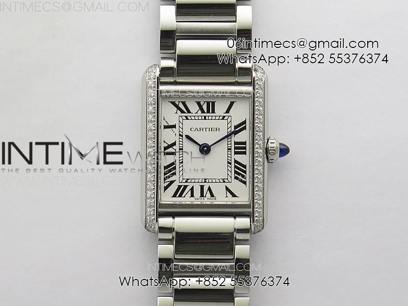 tank-louis-ladies-22mm-ss-dia-bezel-8848f-1-1-best-edition-white-dial-on-ss-bracelet-ronda-quartzfree-leather-strap.jpg Tank Louis Ladies 22mm SS/Dia Bezel 8848F 1:1 Best Edition White Dial on SS Bracelet Ronda Quartz(Free leather strap) - Image 1