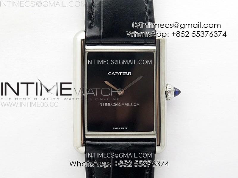 tank-louis-ladies-25mm-ss-8848f-1-1-best-edition-black-dial-on-blue-leather-strap-ronda-quartz.jpg Tank Louis Ladies 25mm SS 8848F 1:1 Best Edition Black Dial on Blue Leather Strap Ronda Quartz - Image 1