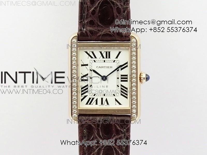 tank-solo-ladies-25mm-dia-bezel-rg-af-1-1-best-edition-white-dial-on-brown-leather-strap-ronda-quartz.jpg Tank Solo Ladies 25mm Dia Bezel RG AF 1:1 Best Edition White Dial on Brown Leather Strap Ronda Quartz - Image 1