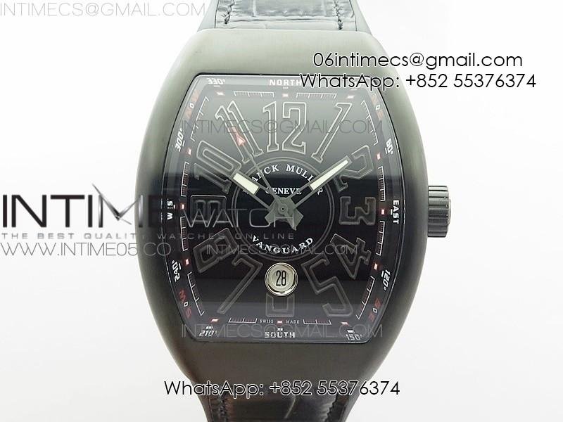 vanguard-v45-all-black-dlc-zf-1-1-best-edition-black-dial-on-black-rubber-strap-miyota-9015.jpg Vanguard V45 All Black DLC ZF 1:1 Best Edition Black Dial on Black Rubber Strap MIYOTA 9015 - Image 1