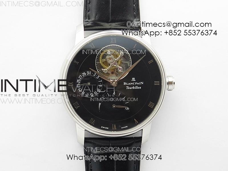 villeret-tourbillon-ss-real-pr-ysf-best-edition-black-dial-on-black-leather-strap.jpg Villeret Tourbillon SS Real PR YSF Best Edition Black Dial on Black Leather Strap - Image 1