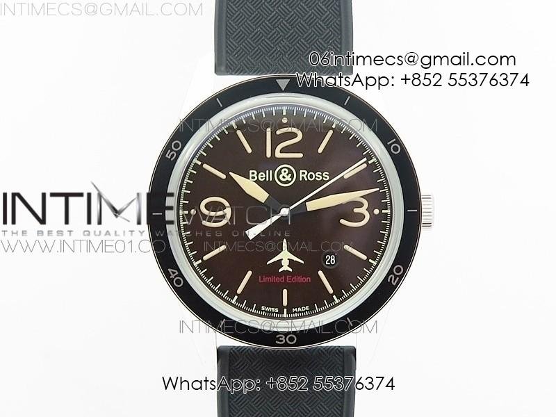 vintage-br123-50-years-ss-brown-dial-on-black-rubber-strap-miyota-9015.jpg Vintage BR123 50 Years SS Brown Dial on Black Rubber Strap MIYOTA 9015 - Image 1