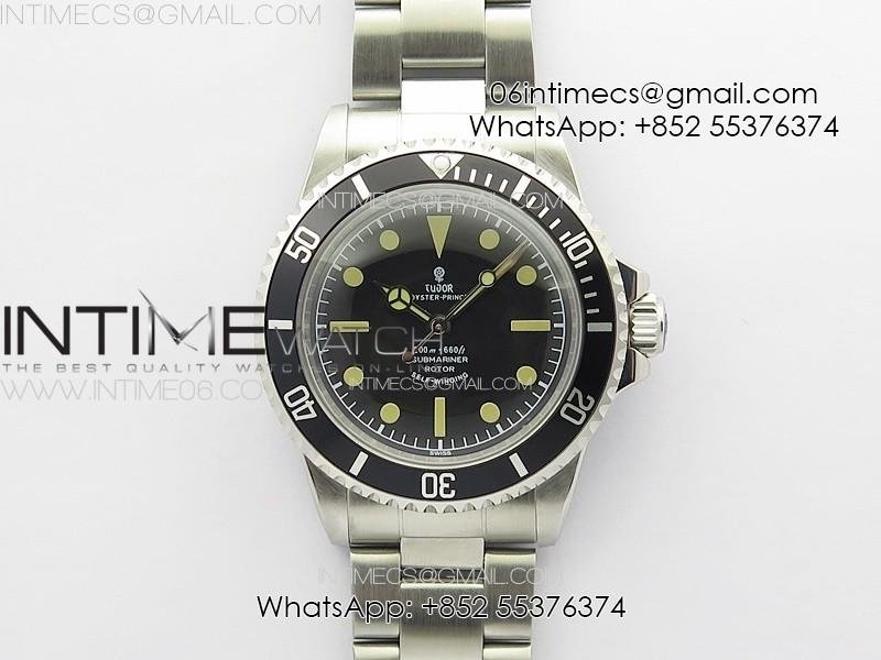 vintage-submariner-5513-no-date-ss-b12-best-edition-black-dial-on-ss-bracelet-a2836-style4.jpg Vintage Submariner 5513 No Date SS B12 Best Edition Black Dial on SS Bracelet A2836 (Style4) - Image 1