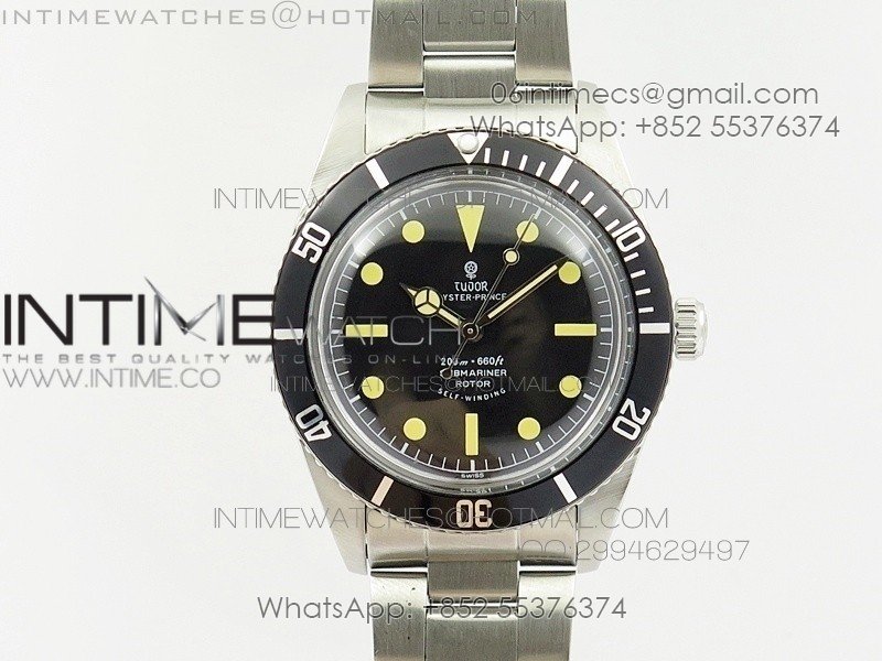 Vintage Submariner No Date 200m 660ft SS On SS Bracelet A2836